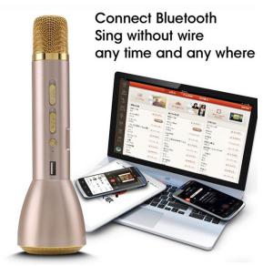 New Portable Karaoke Mini Magic Wireless Karaoke Player Microphone Bluetooth Speaker