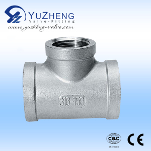 Reduced Tee Stainless Steel Fitting
