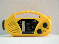 Siren Camping Am/FM Frequency Dynamo Radio Solar